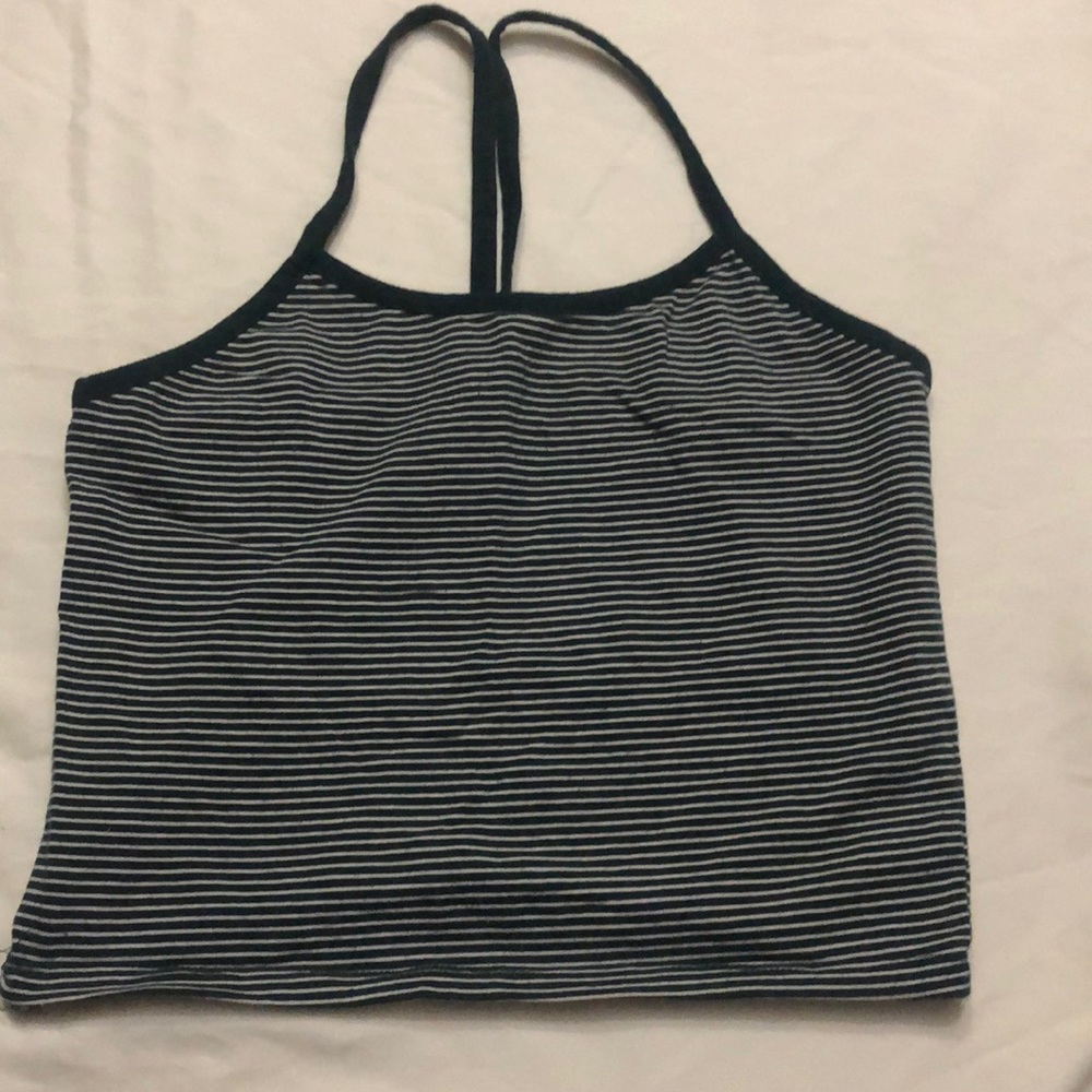 Forever 21 striped crop top